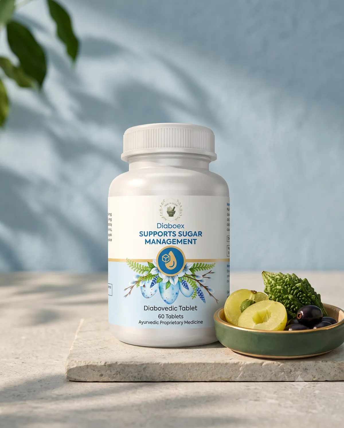 Diaboex with its key herbs